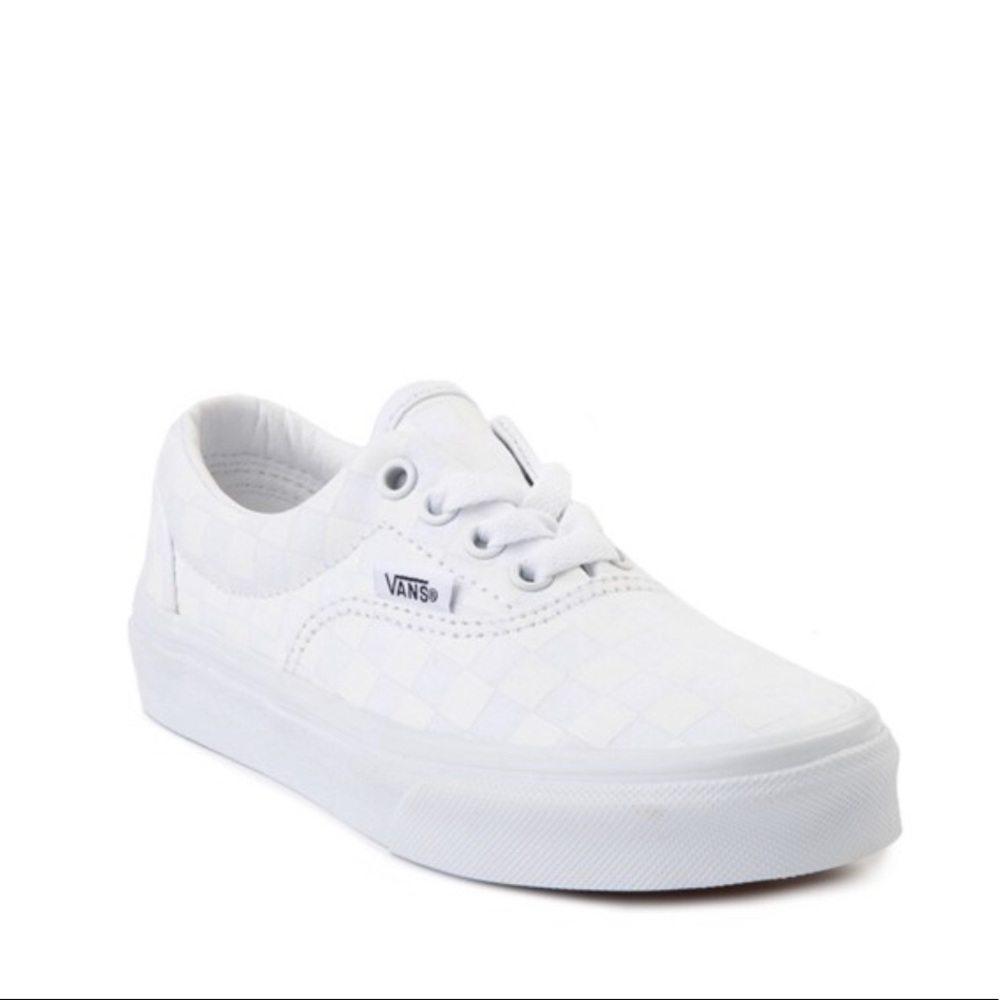 NWT Vans Kids White Checkerboard Era Sneakers
